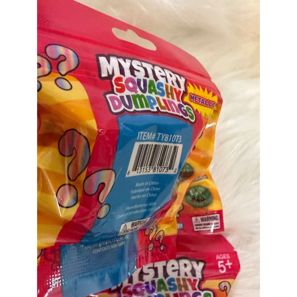 Lot of 6 Mystery Squashy Dumplings Metallic Series Blind Bag Royal Deluxe